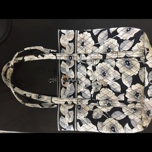 Black and White Vera Bradley Tote
